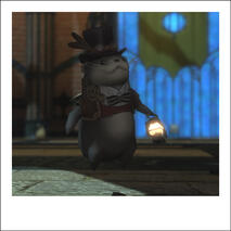 A Posher Otter, a most curious reflection...